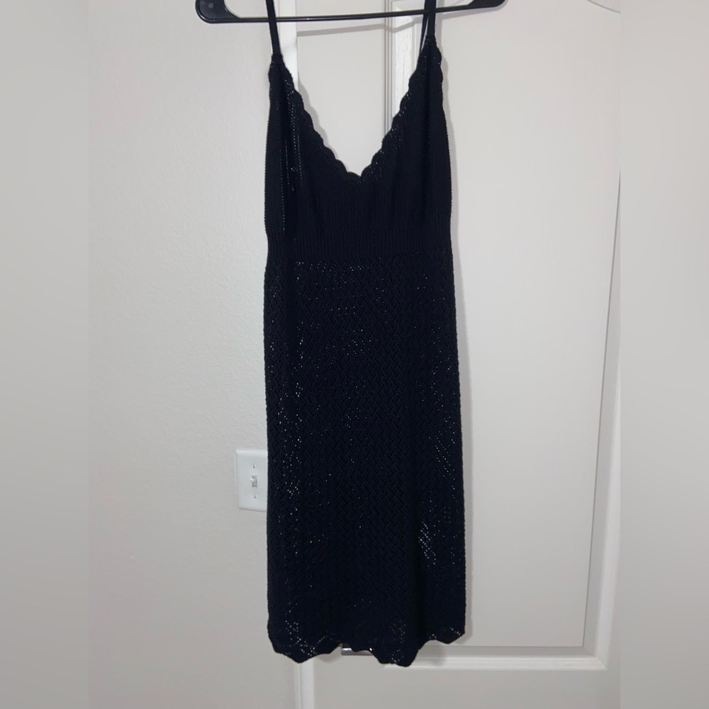 Fun Black Sleeveless Dress